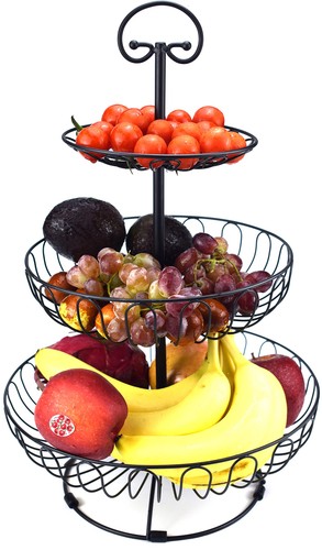 Cesto portafrutta metallo 3 - cesto,